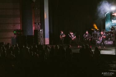 The crowd during Seventh Day Slumber